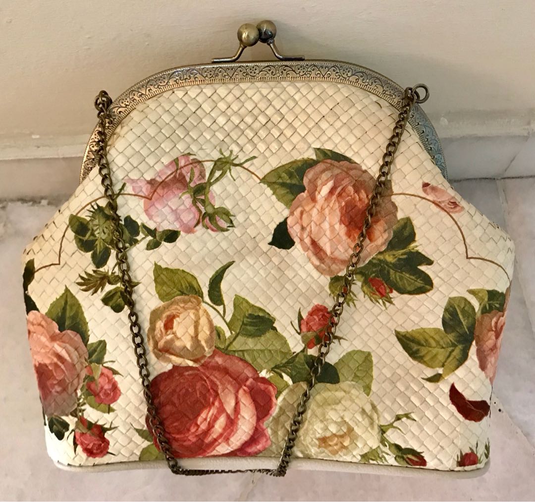 Handmade peranakan Decoupage bag, Women\u0027s Fashion, Bags