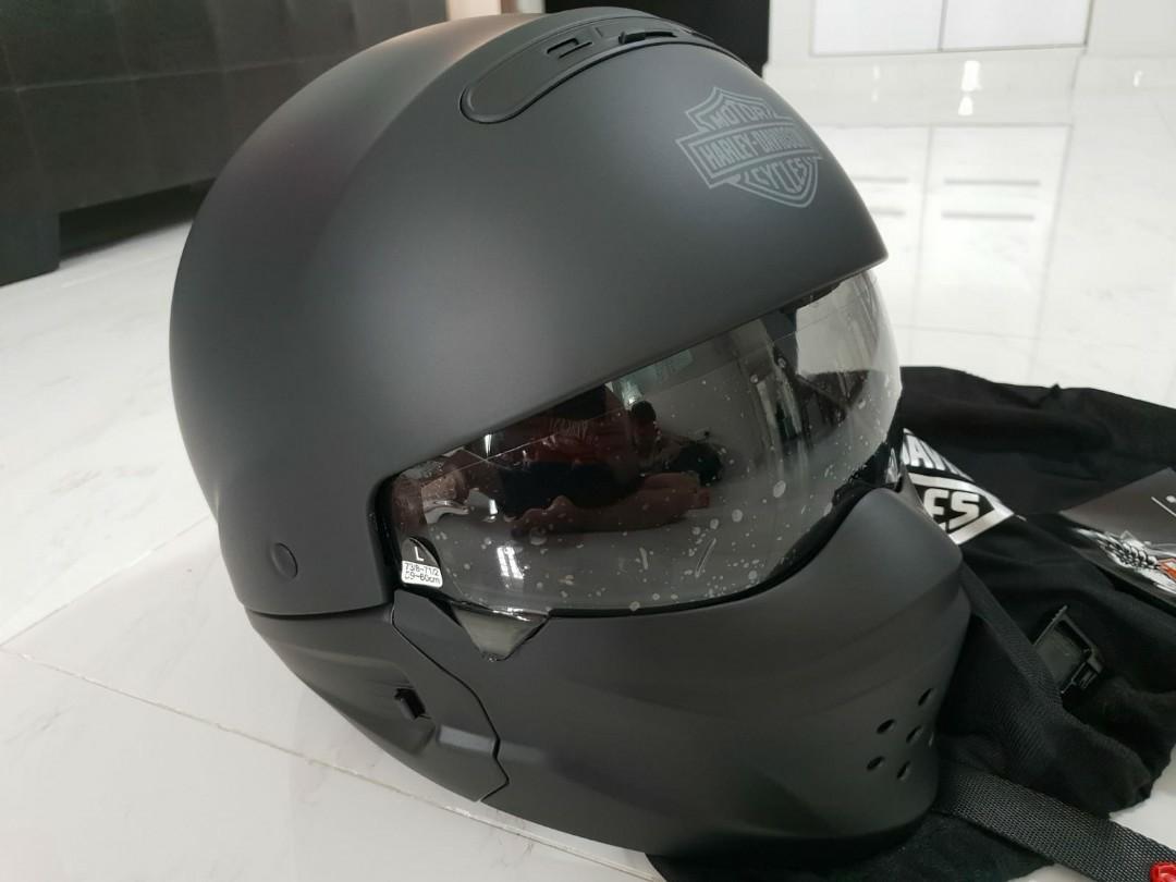 Harley Davidson Helmet, Motorcycles, Motorcycle Accessories on Carousell