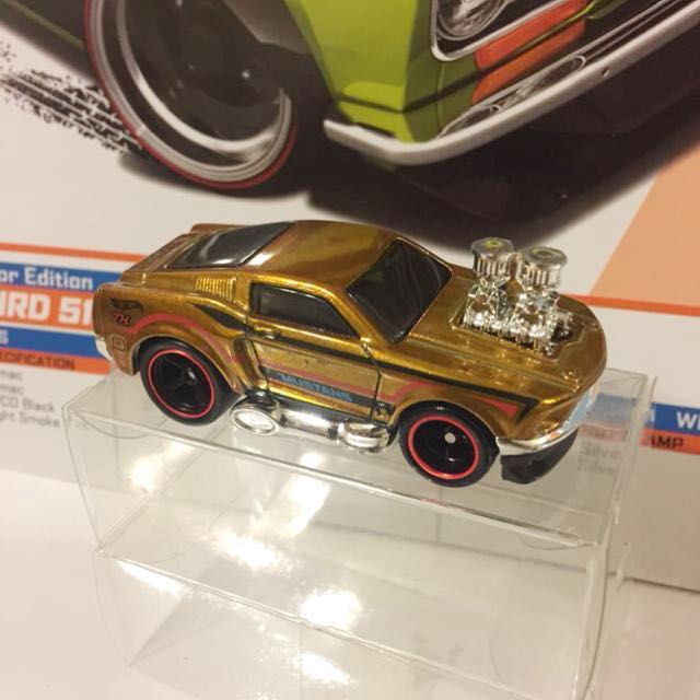 hot wheels 68 mustang tooned