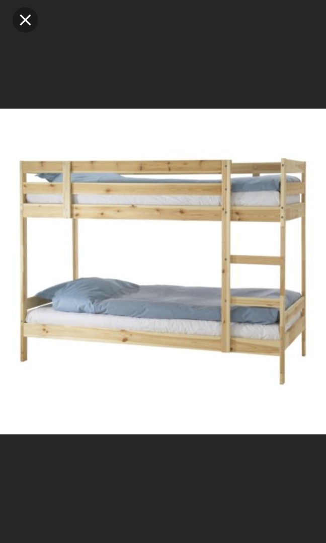 IKEA Double Deck Bed Frame, Furniture & Home Living, Furniture, Bed