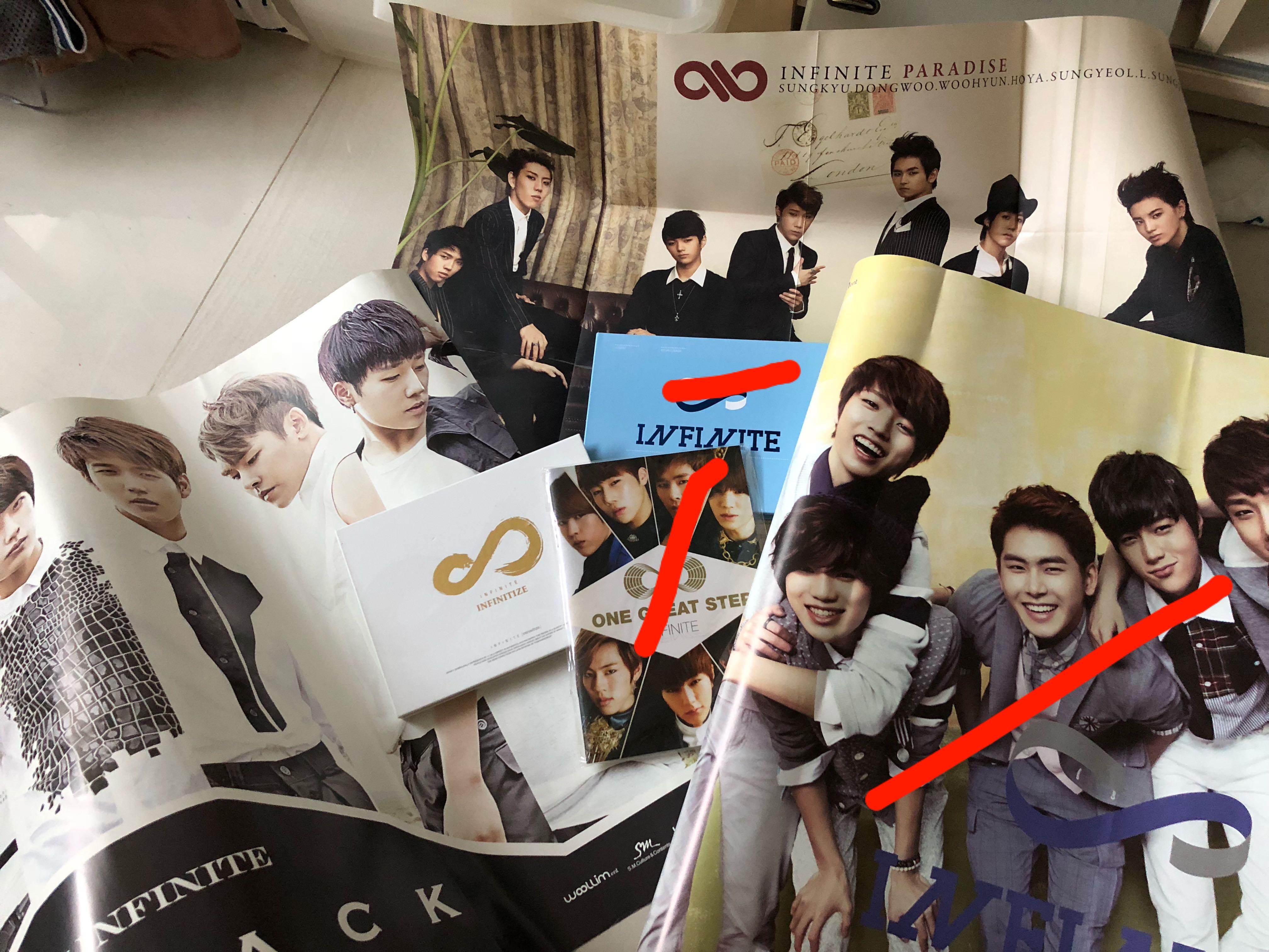 Infinite - Infinitize and New Challenge (With Posters!), TV  Home  Appliances, TV  Entertainment, TV Parts  Accessories on Carousell