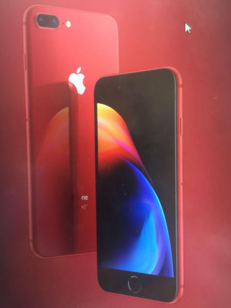 Iphone 8 Plus 64gb Gold Red 100 New Electronics Mobile Phones On Carousell