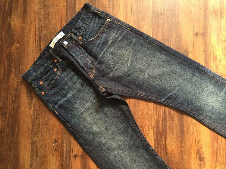 Gap raw denim fades online