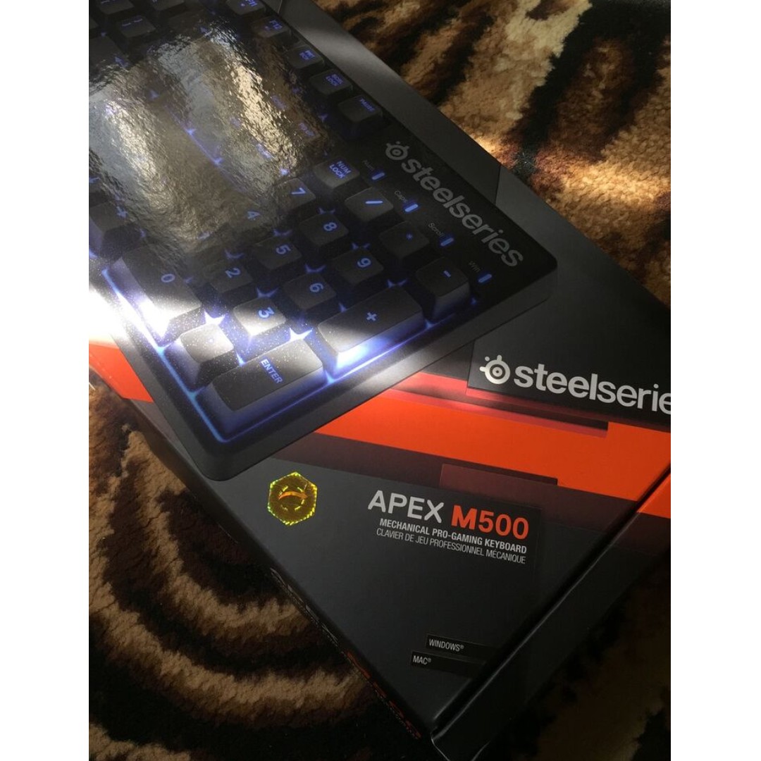 Keyboard Steelseries Apex M500 Mechanical Red Switch Elektronik Bagian Komputer Aksesoris Di Carousell