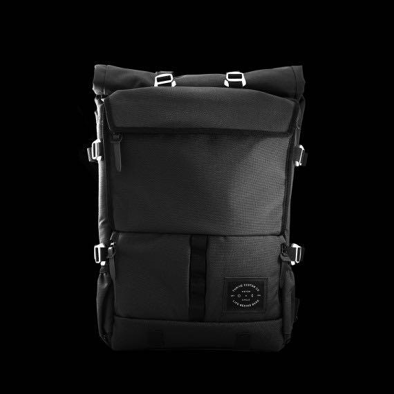 peloton rolltop backpack