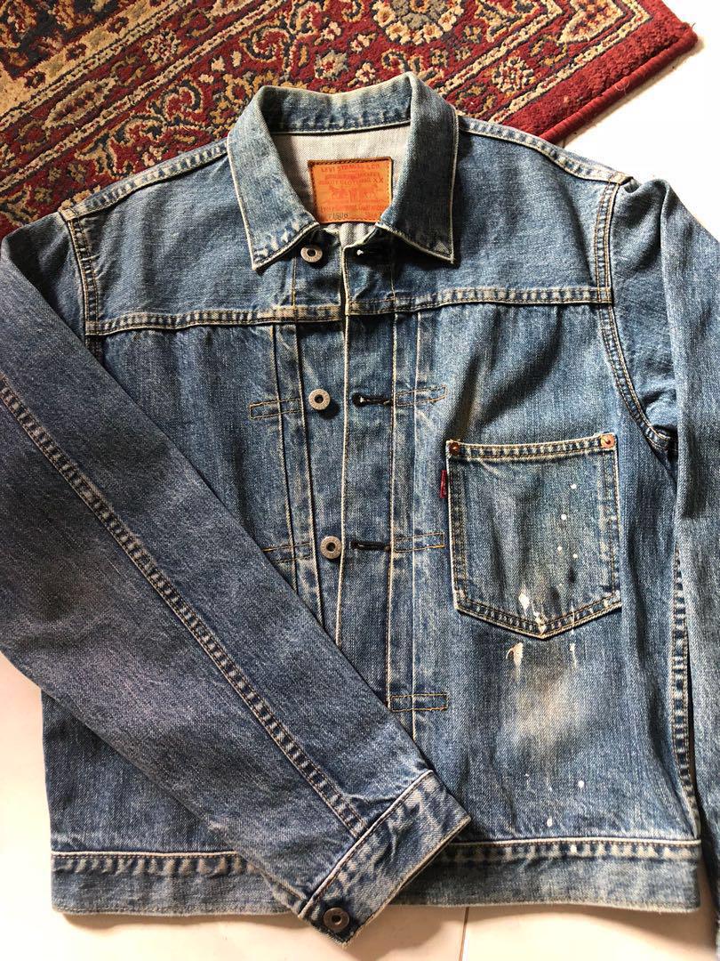 used levis denim jacket