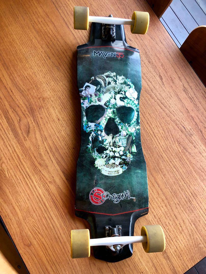 Longboard 35 Original Maven Sports Equipment Sports Games Skates Rollerblades Scooters on Carousell