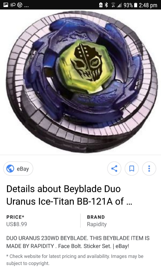 beyblade duo ice titan