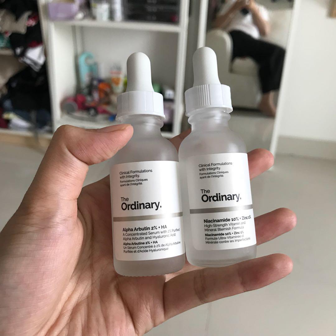 Niacinamide Alpha Arbutin The Ordinary Health Beauty Skin Bath Body On Carousell