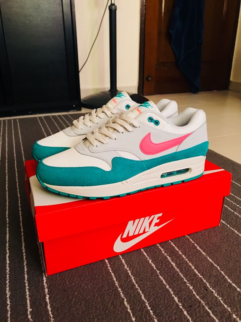 Nike Air Max 1 Watermelon Men s Fashion Footwear Sneakers on