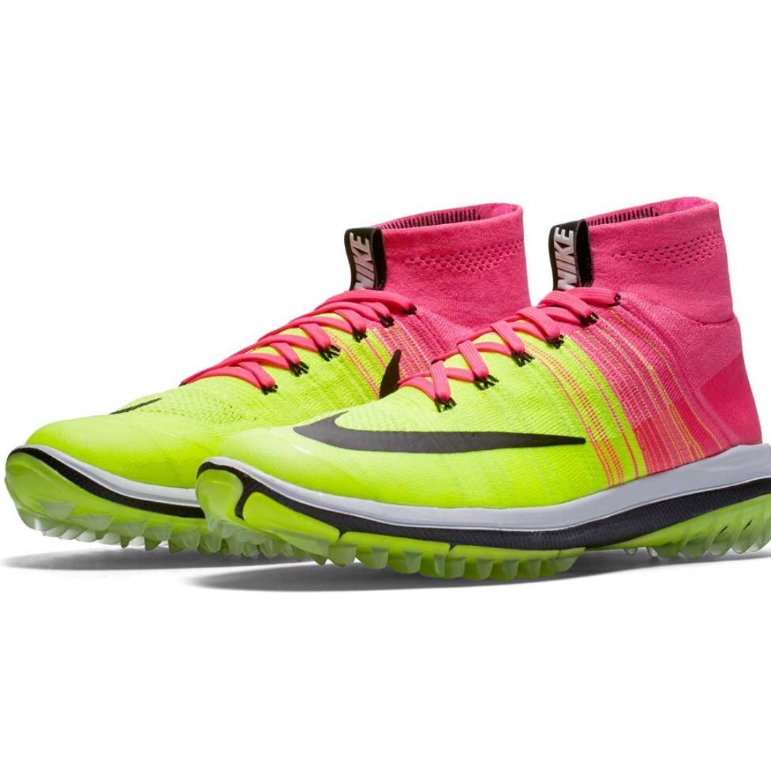 Nike flyknit elite golf shoes top