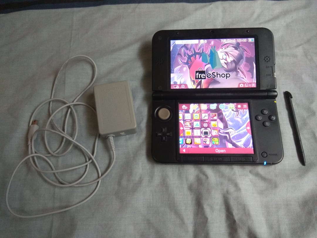 Nintendo o3ds XL Jailbreak CFW with and Games installed, Video