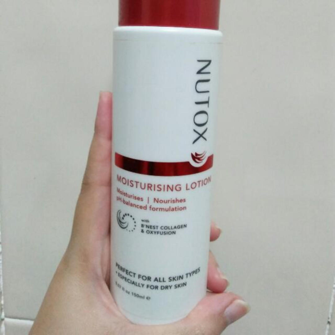 Nutox Cleansing Gel Moisturising Lotion Health Beauty Skin Bath Body On Carousell