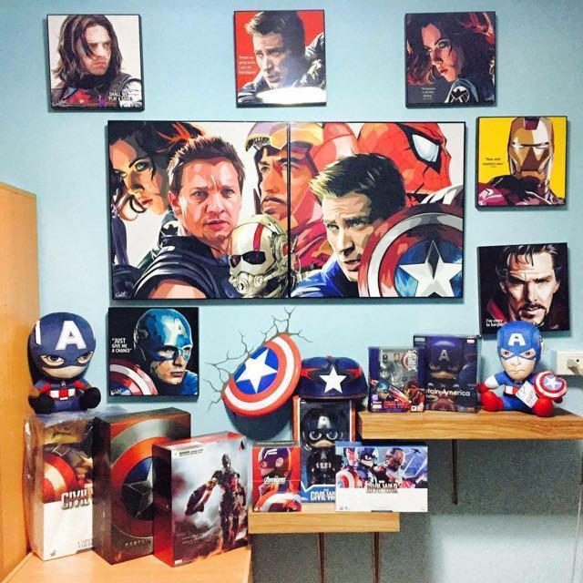 Po Sept 17 Marvel Keetatat Popart Frame Design Craft Art