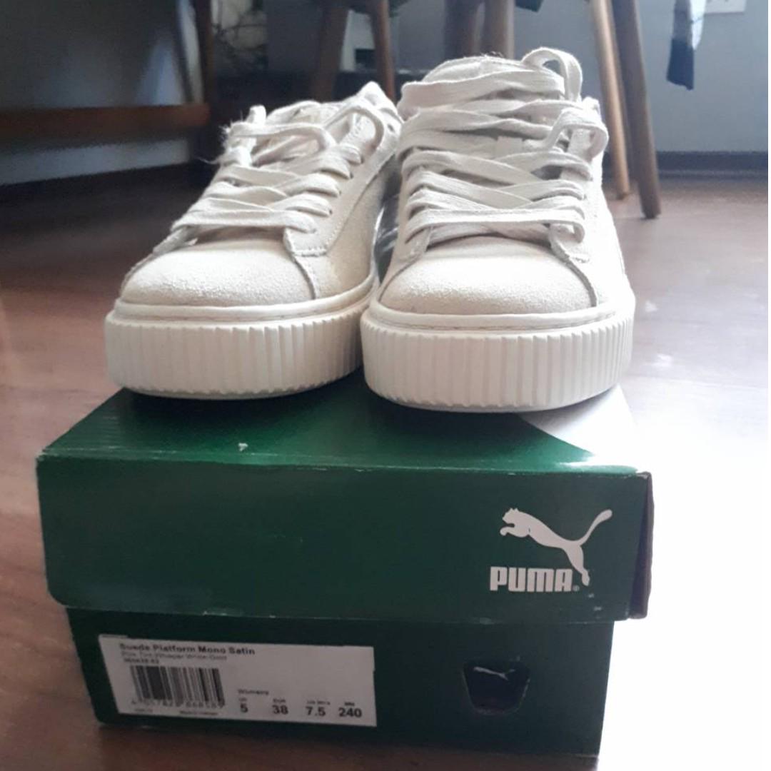Puma platform outlet mono satin