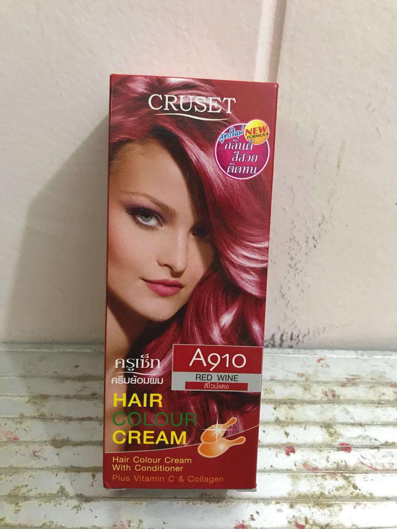 Red Wine Hair Dye Beauty Personal Care Hair On Carousell