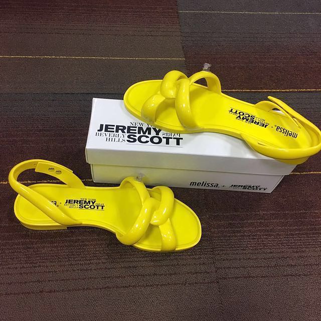 SALE Melissa Jeremy Scott Inflatable Tube Sandal