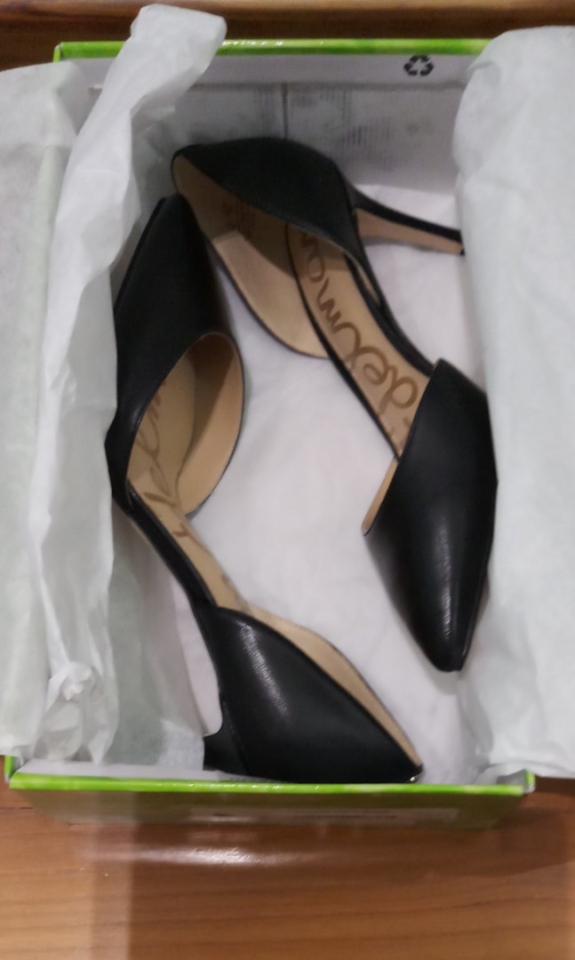 Sam Edelman Telsa D orsay Black Heels Women s Fashion Footwear