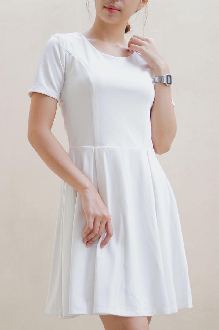 SM Woman White Elegant Dress Women s Fashion Dresses Sets