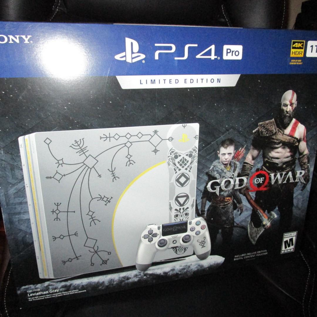 limited edition god of war ps4 pro
