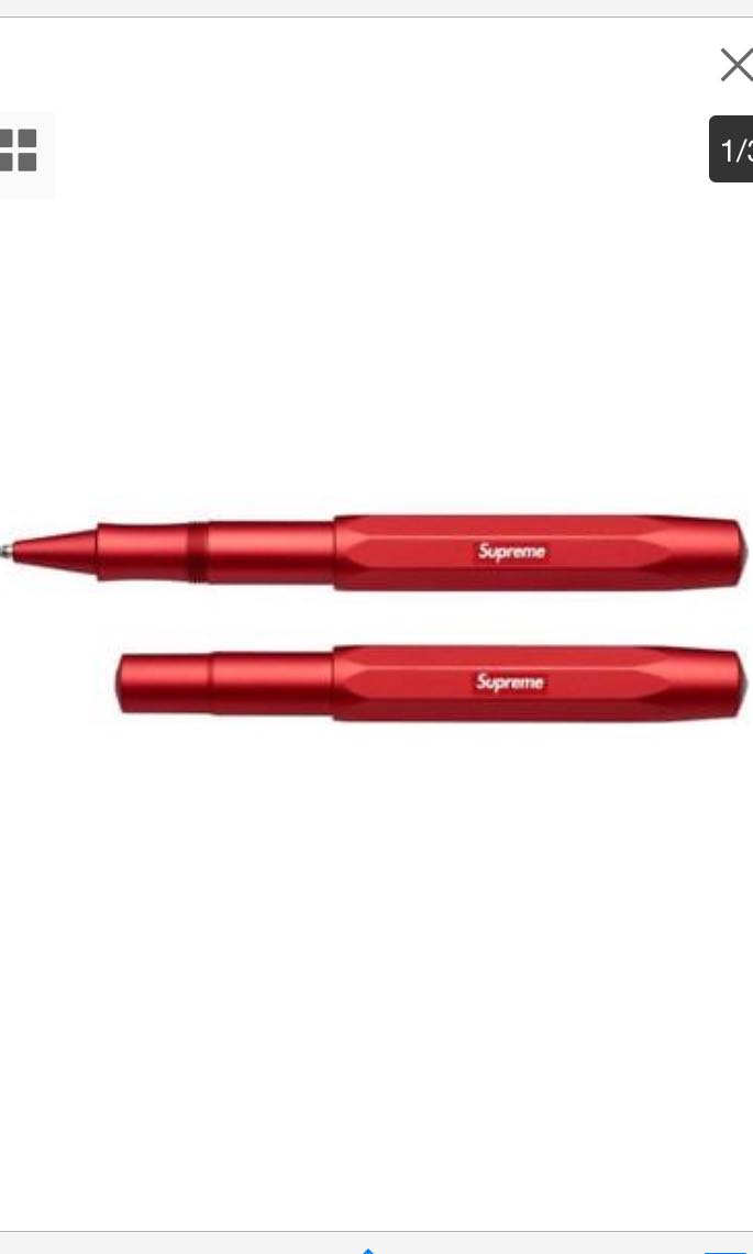 Supreme Kaweco AL Sport Ballpoint Pen Red - SS18 - US