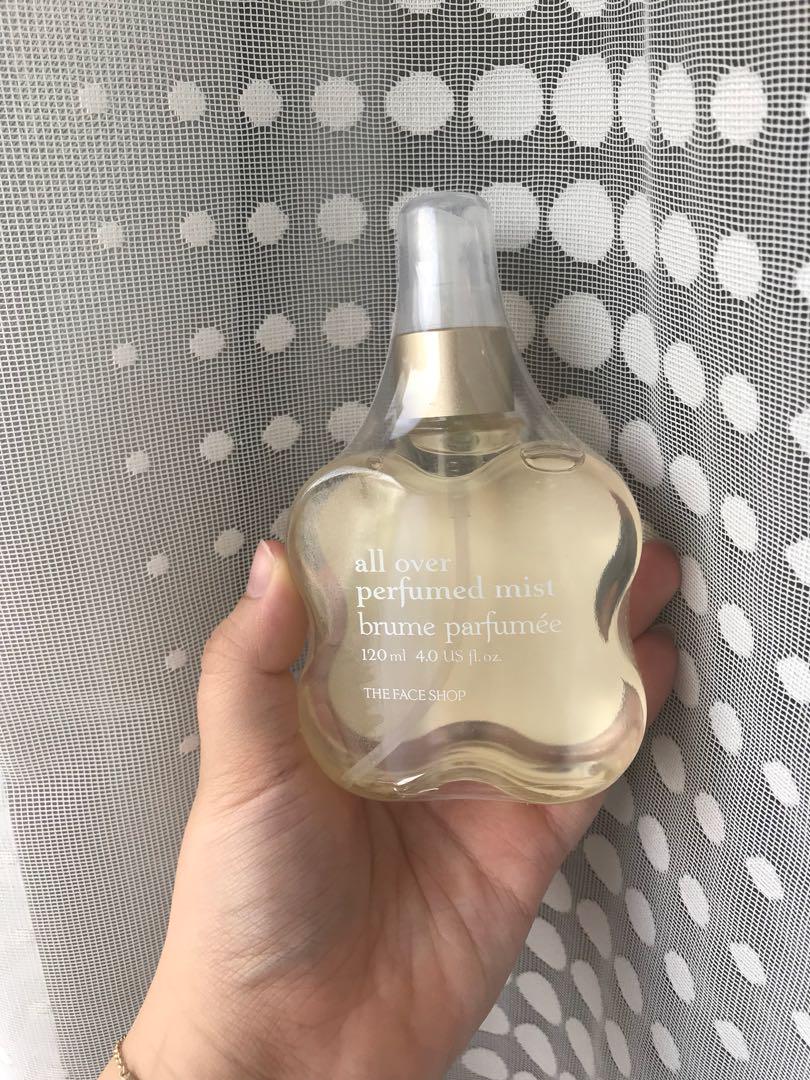 the face shop all over perfumed mist