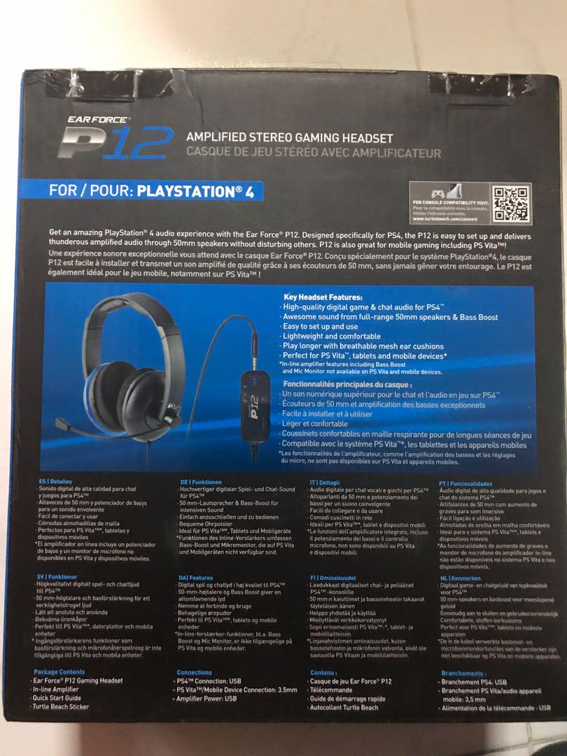 turtle beach p12 amplifier
