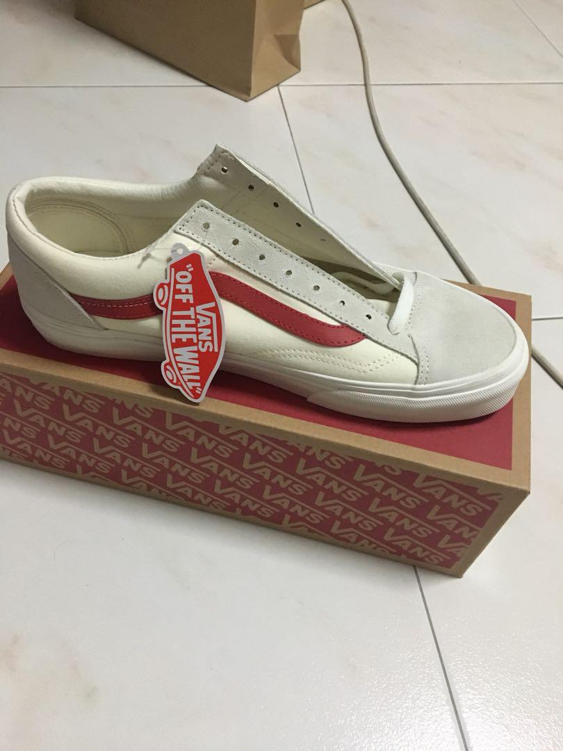 Vans Style 36 Racing Red Men S Fashion Footwear Sneakers On