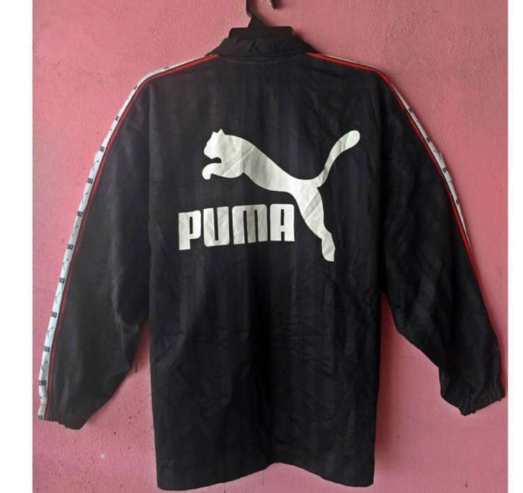 Vintage puma jacket outerwear, Men's 