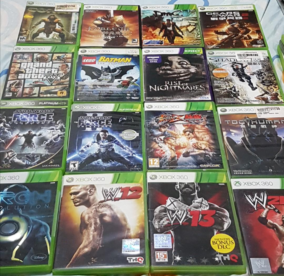 video game xbox 360 games