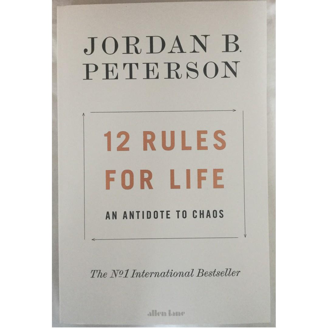 12 Rules For Life An Antidote To Chaos Free Delivery Books Stationery Non Fiction On Carousell