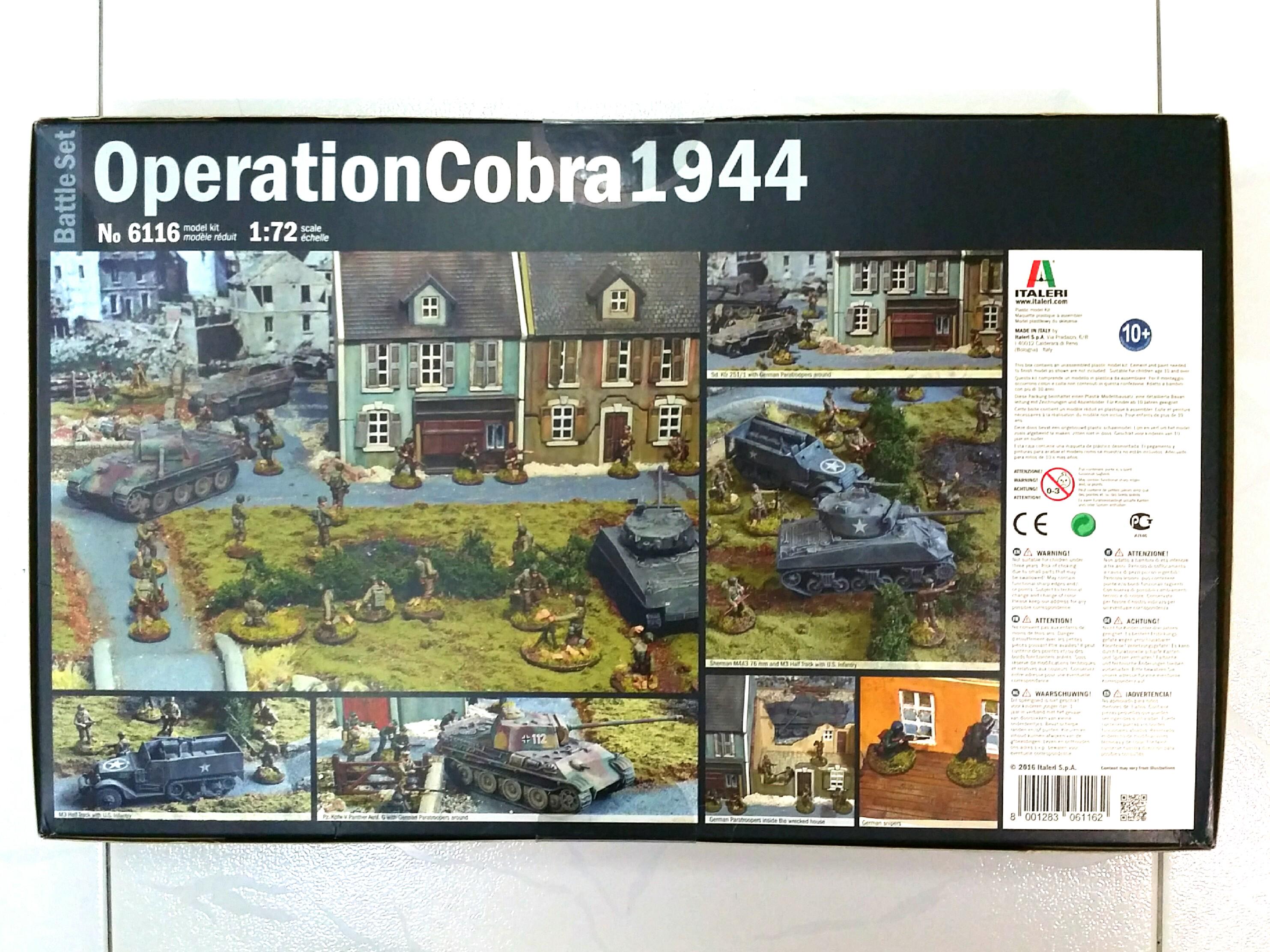 1/72 Italeri Operation Cobra 1944 Battle Set #6116 - Rare & Extremely ...
