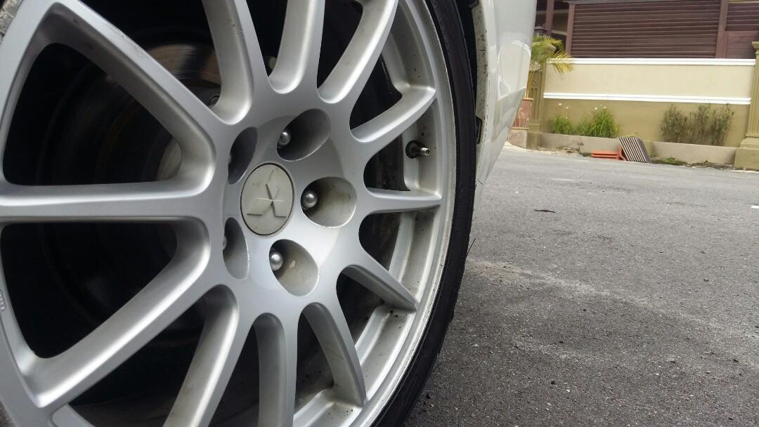 18 Evo X Japan Sport Rim Auto Accessories On Carousell