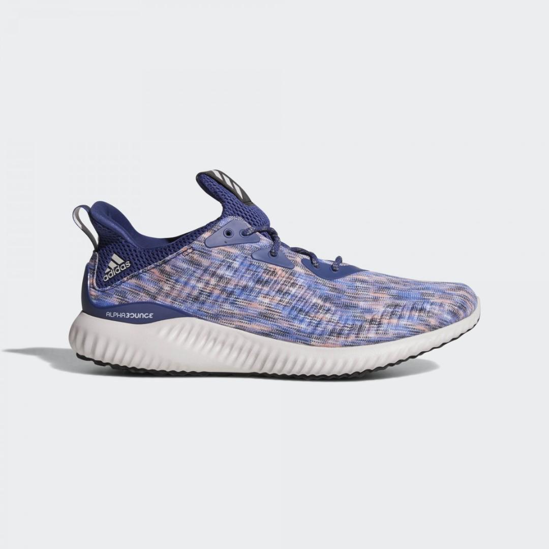 Adidas Alphabounce Space Dye Original Authentic, Fesyen Pria, Sepatu di  Carousell