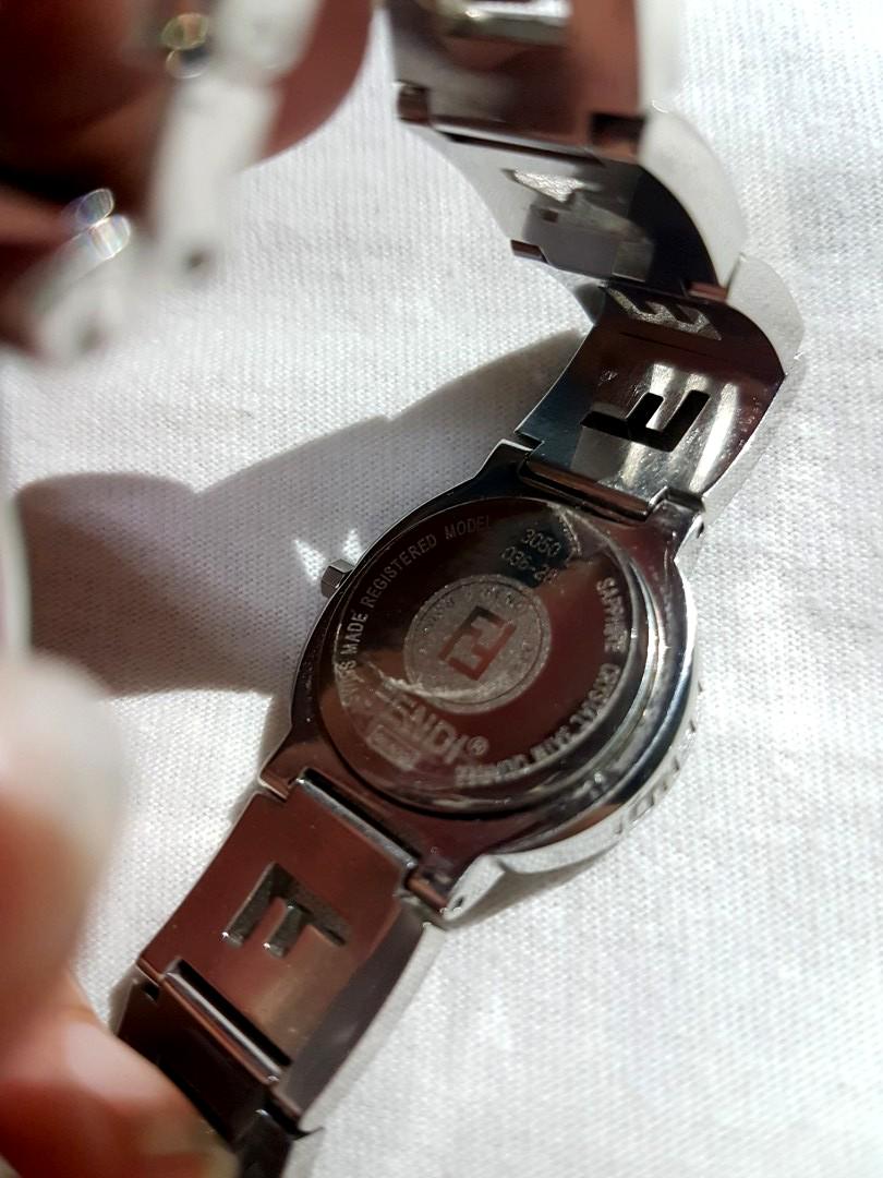 Auth Fendi Sapphire Crystal 3 Atm Luxury Watches on Carousell