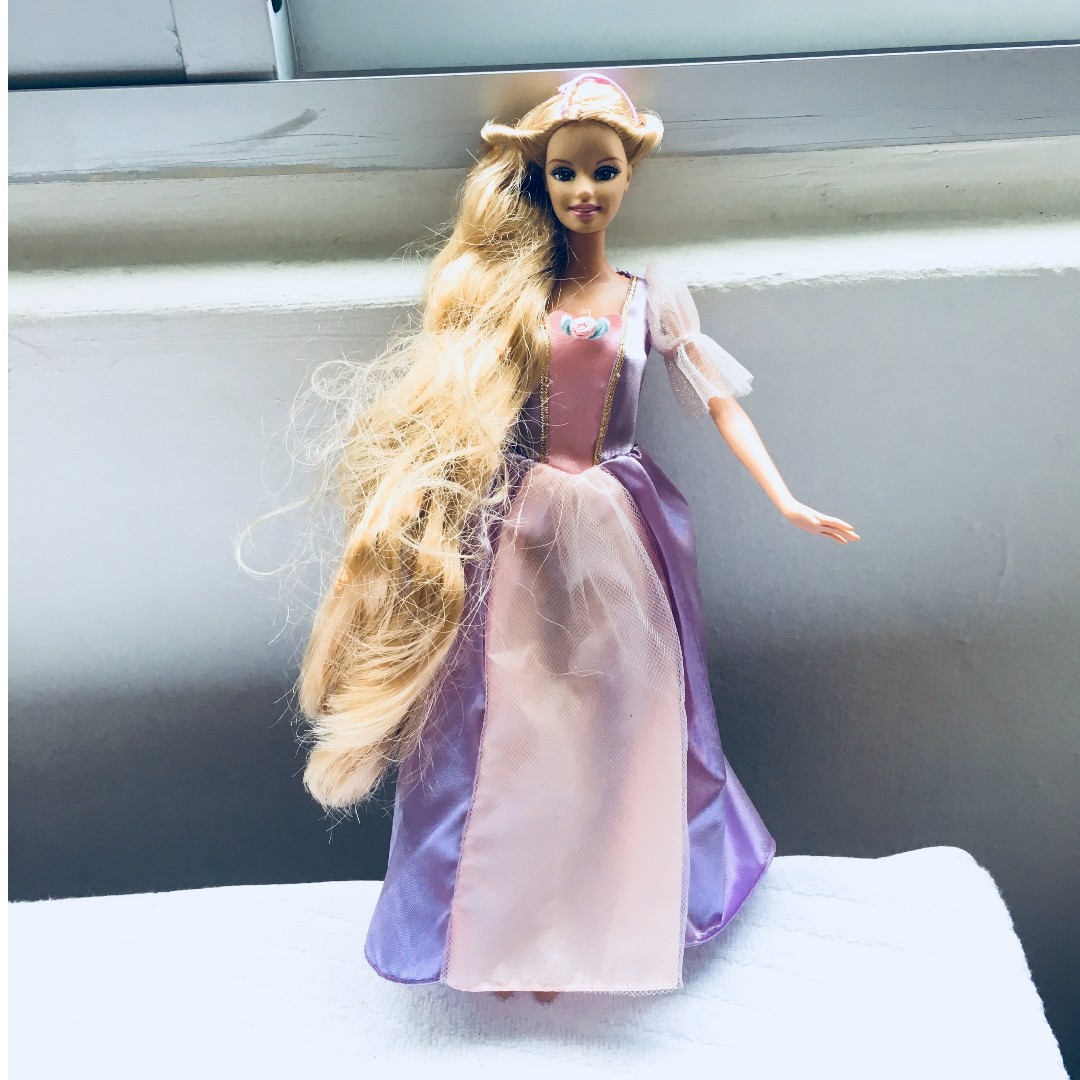 barbie as rapunzel doll