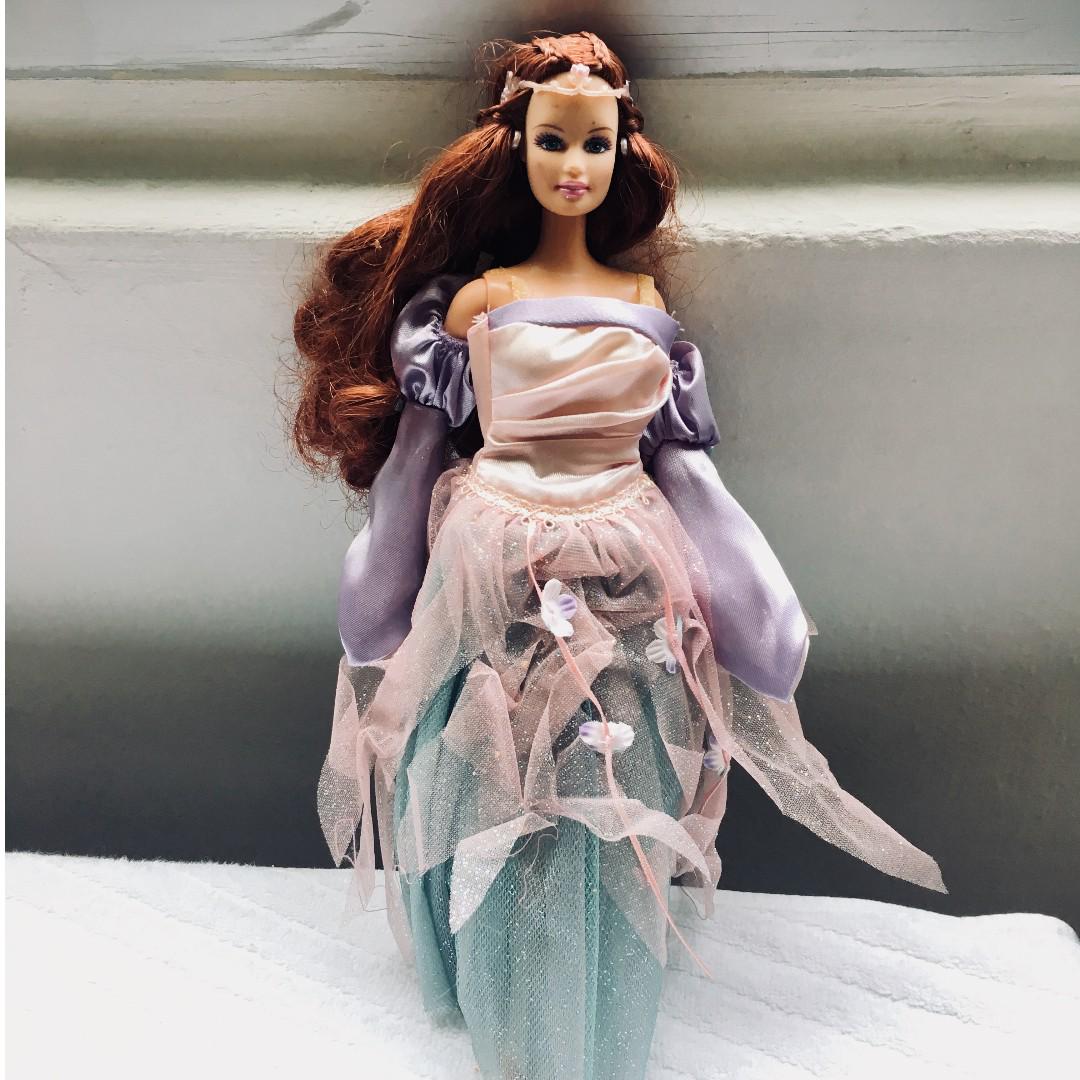 red haired barbie doll