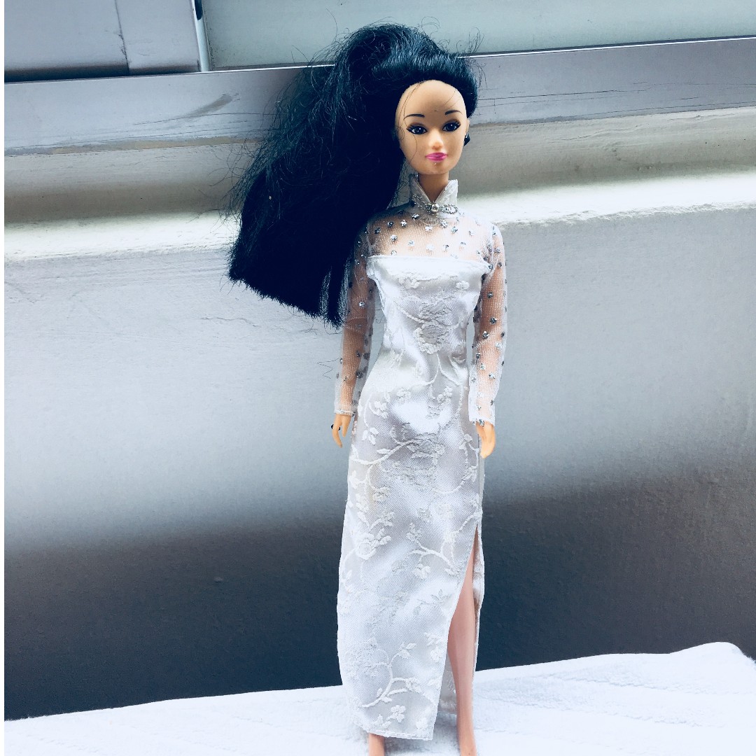barbie doll with black hair