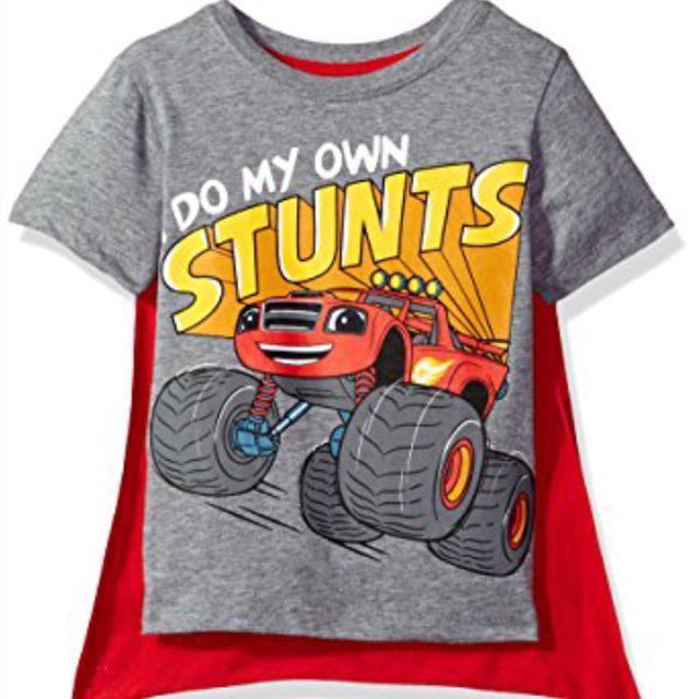 Blaze The Monster Machine Tshirt 5t Nickelodeon Babies Kids Boys Apparel On Carousell