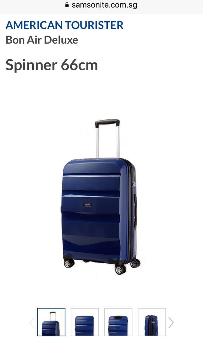 american tourister bon air deluxe 66cm