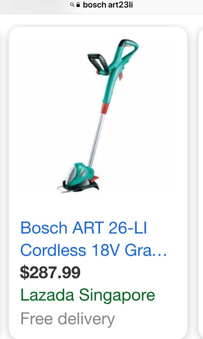 bosch grass cutter