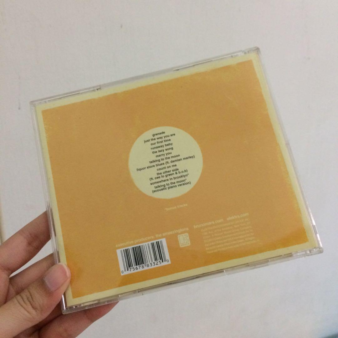 Bruno mars doo woops and holigans cd album