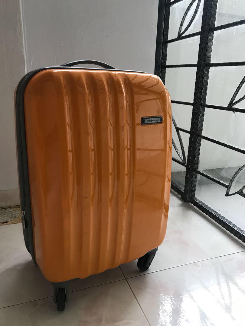 american tourister expandable cabin luggage