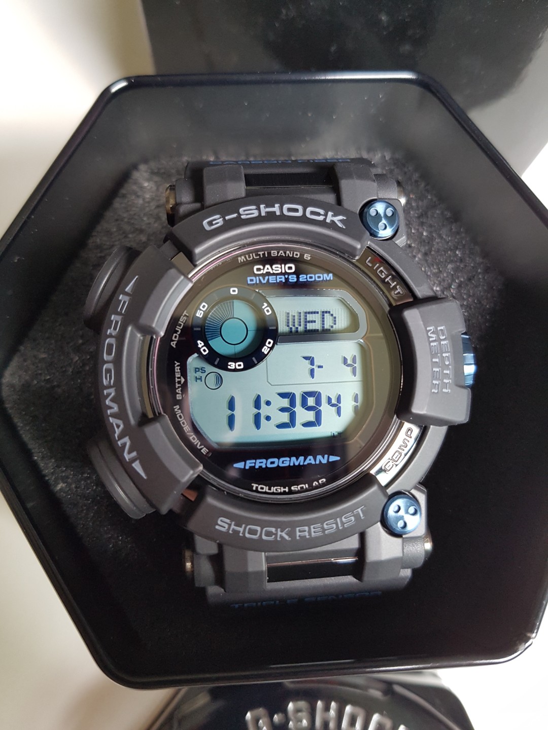 Casio hotsell frogman 2018