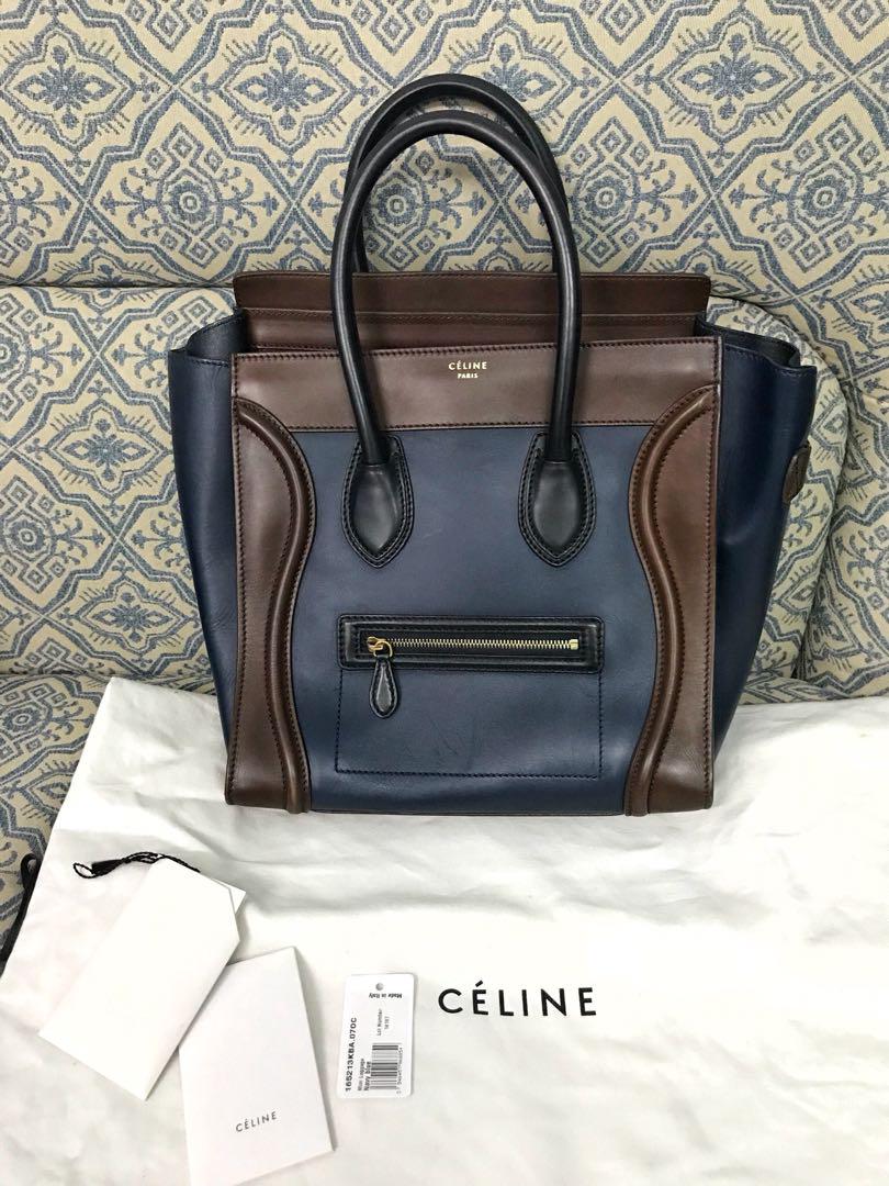 Celíne Mini Luggage (Category: Luxury Bags & Wallets) located in Quezon City. Submitted by deniseangreyes (Listing ID 177878917, Image 1). Description: Celíne Mini Luggage Selling for 55,000 Preloved and in very good condition 9/10. Guaranteed authentic. Inclusions: Original dust bag with tags RFS: Decluttering.