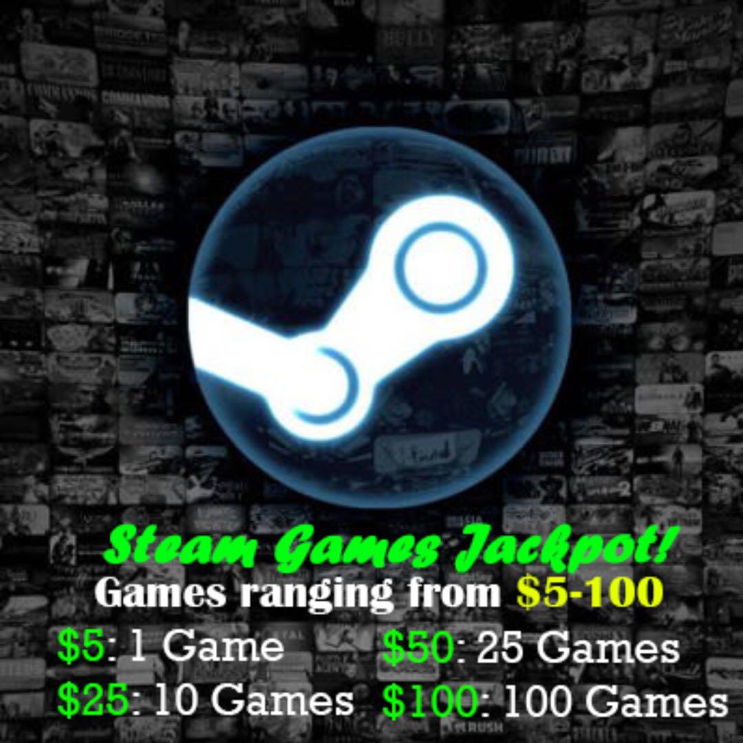 Cheap Steam Games Jackpot Maf40 Toys Games Video Gaming Video Games On Carousell