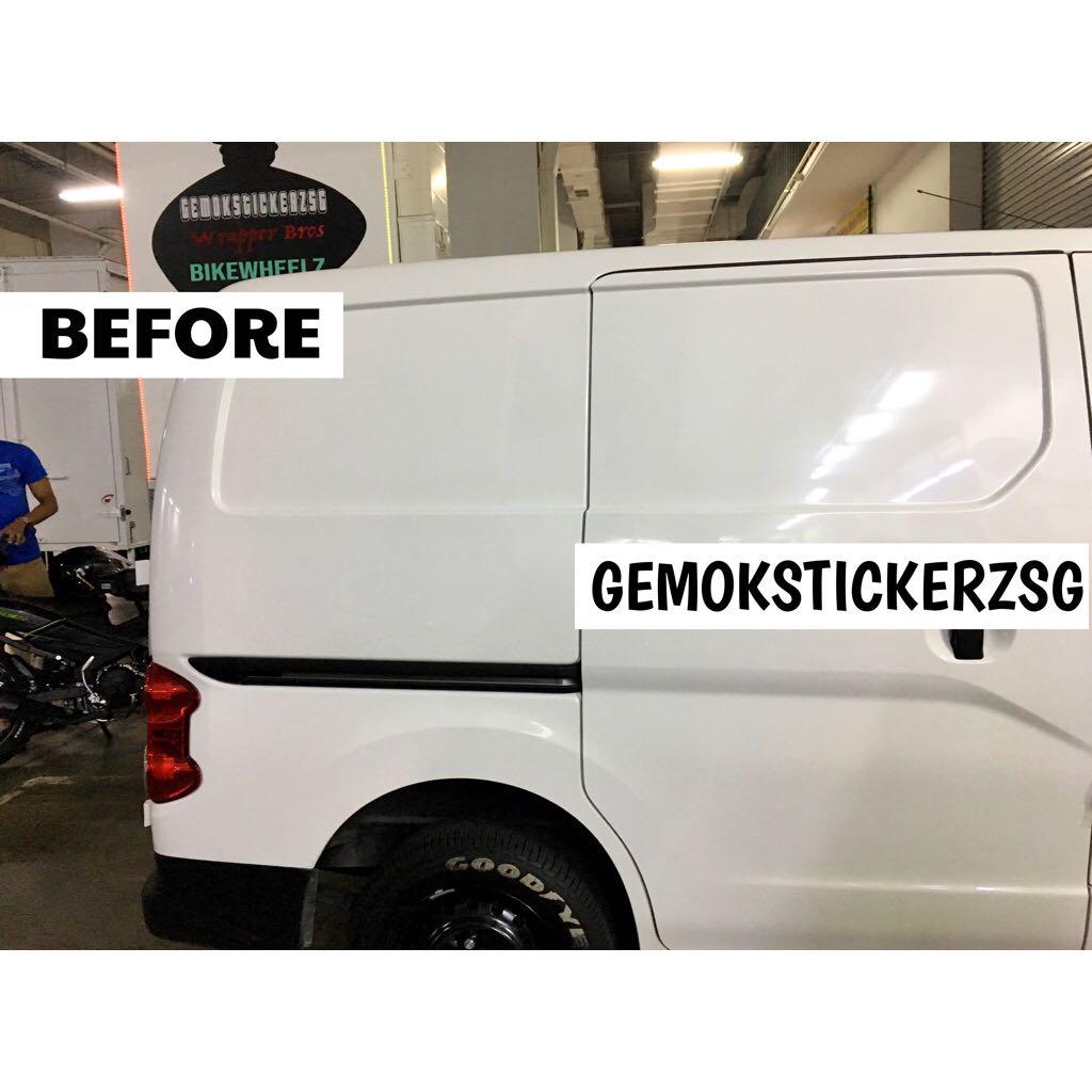 Company Van Decal Car Accessories Accessories On Carousell