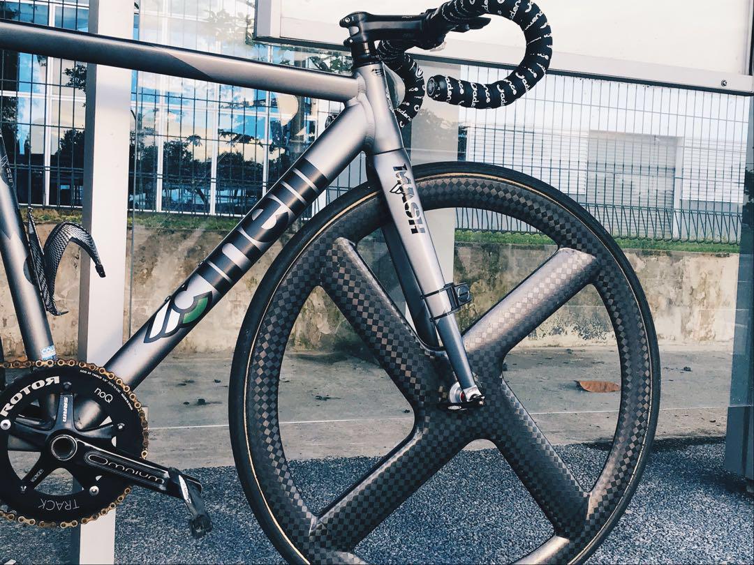 Corima 4 spoke track wheel on sale