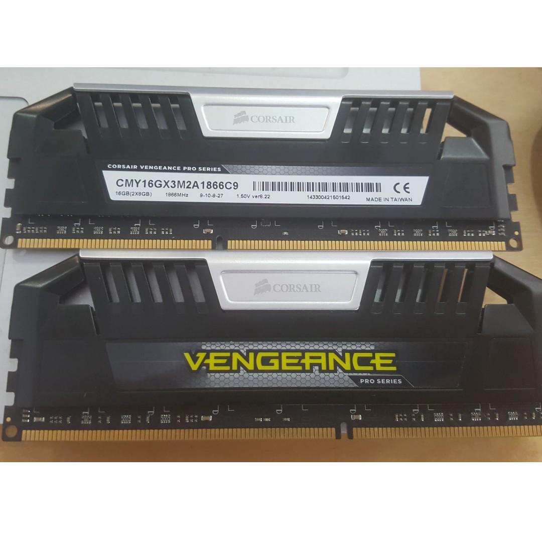 Corsair vengeance cheap ddr3 1866