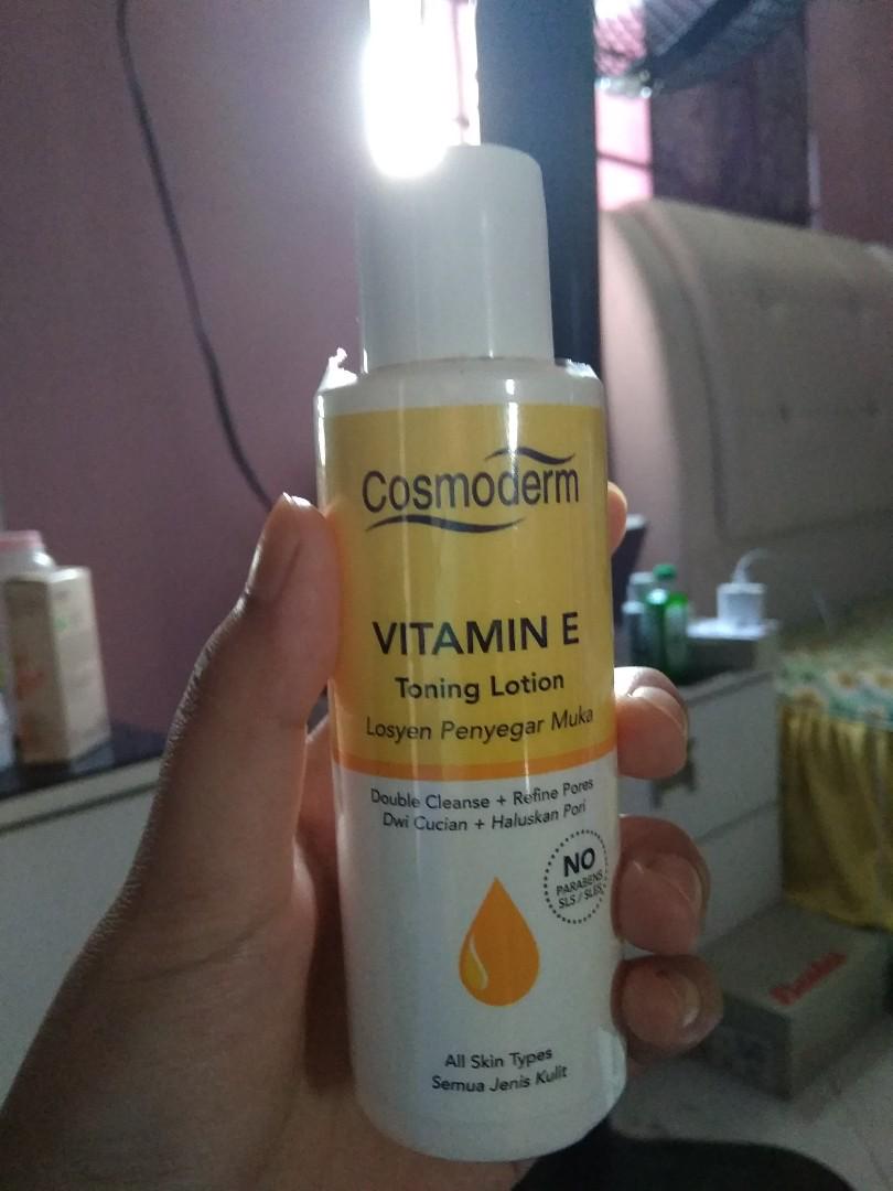 Cosmoderm Vitamin E Toning Lotion Health Beauty Skin Bath Body On Carousell